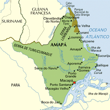 Resultado de imagem para Pedra Branca do Amaparí, Serra do Navio e Porto Grande.
